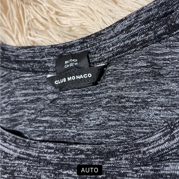 Club Monaco Long sleeve grey shirt - Picture 4 of 8